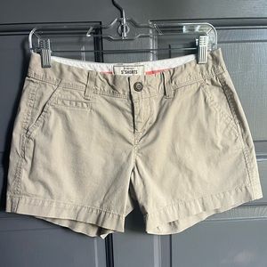 Old Navy 5” Tan Shorts‎